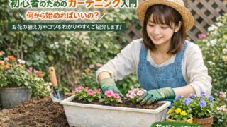 ガーデニングとは?ガーデニング初心者でも成功する！季節ごとのおすすめ花
