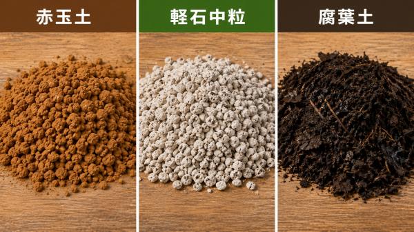 君子蘭用土の配合例