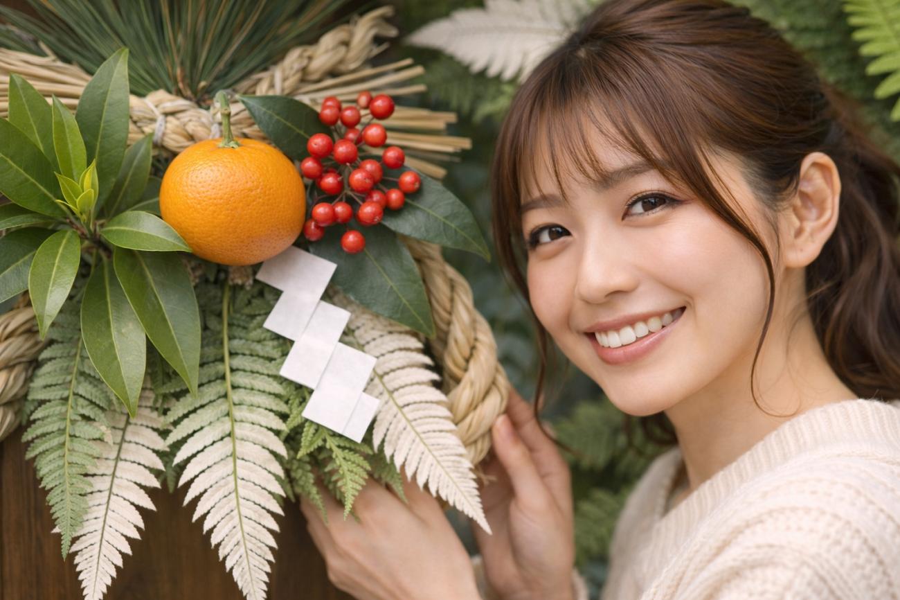 正月飾りシダ植物の基本：裏白とヒカゲノカズラの縁起と使い方