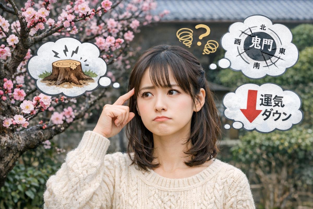梅の木 切ってはいけない？祟り・風水の真相と剪定時期｜花芽を守る切り方