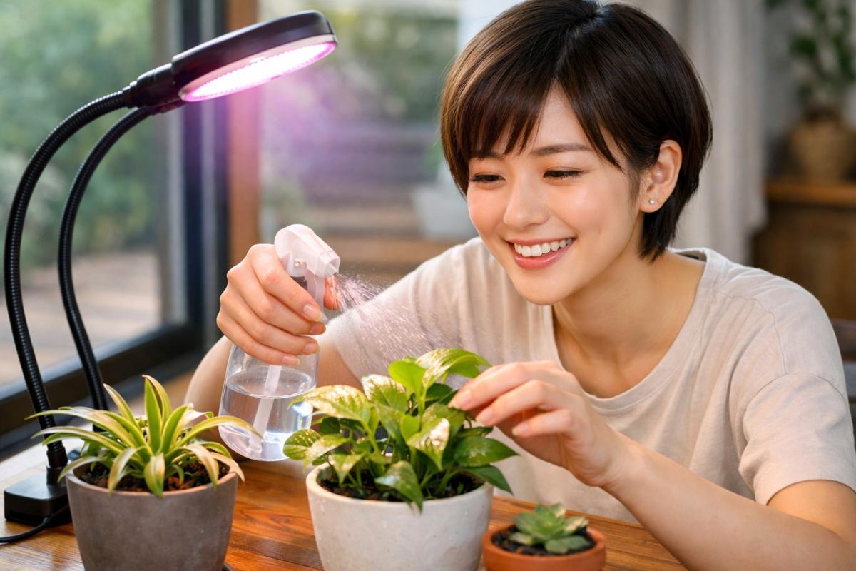 北向きの部屋 育成ライトの失敗回避ガイド：徒長と葉焼け対策