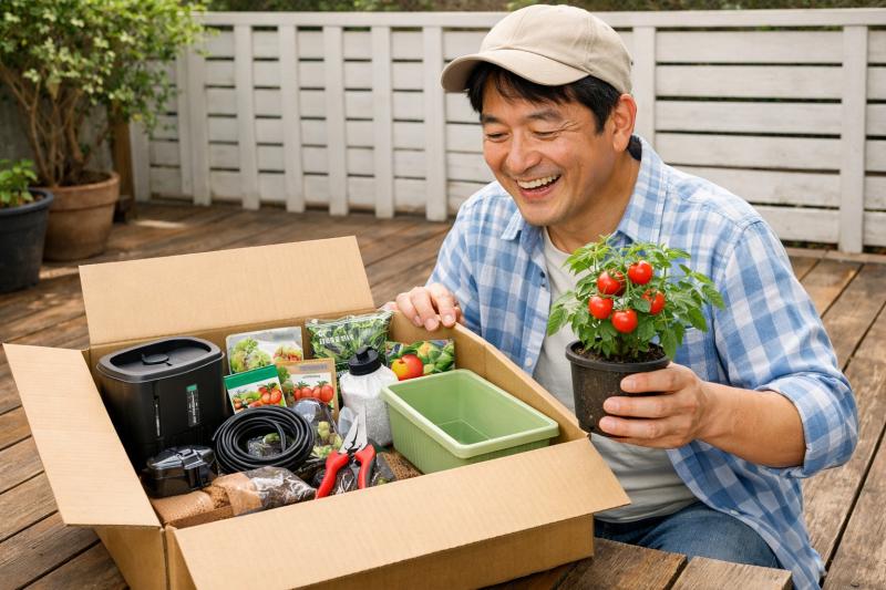 家庭菜園プレゼント