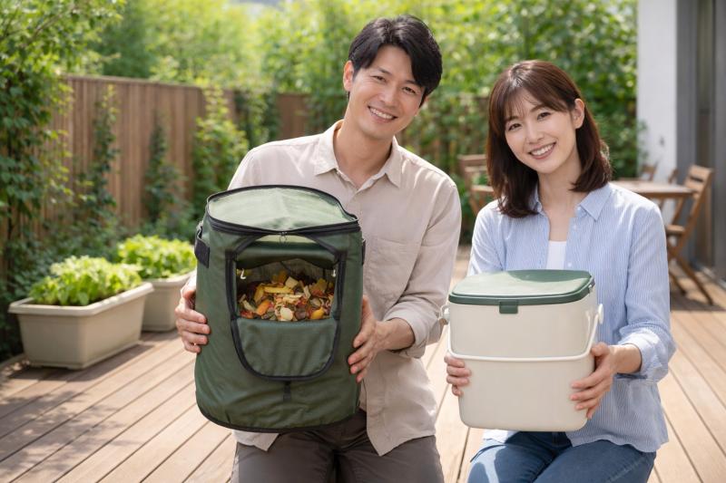 家庭でのコンポスト