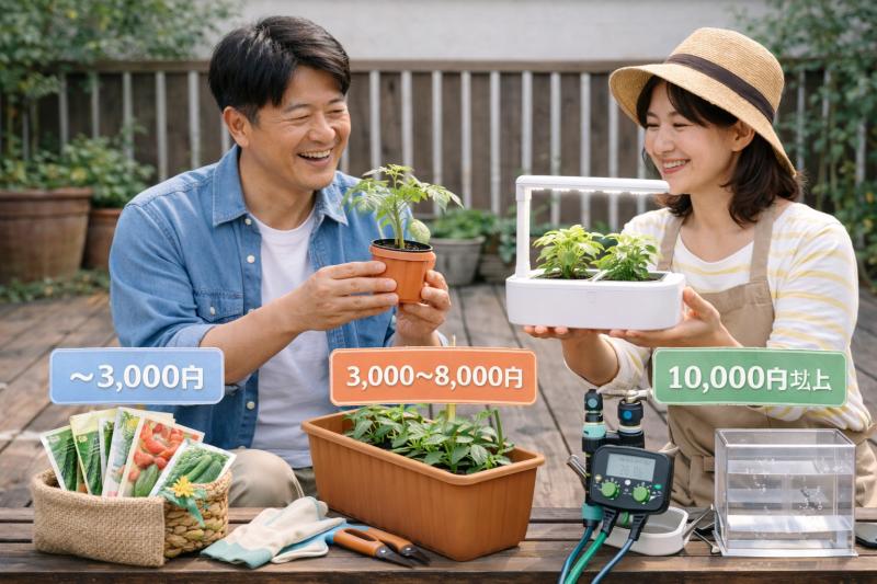 父の日家庭菜園予算別プレゼント